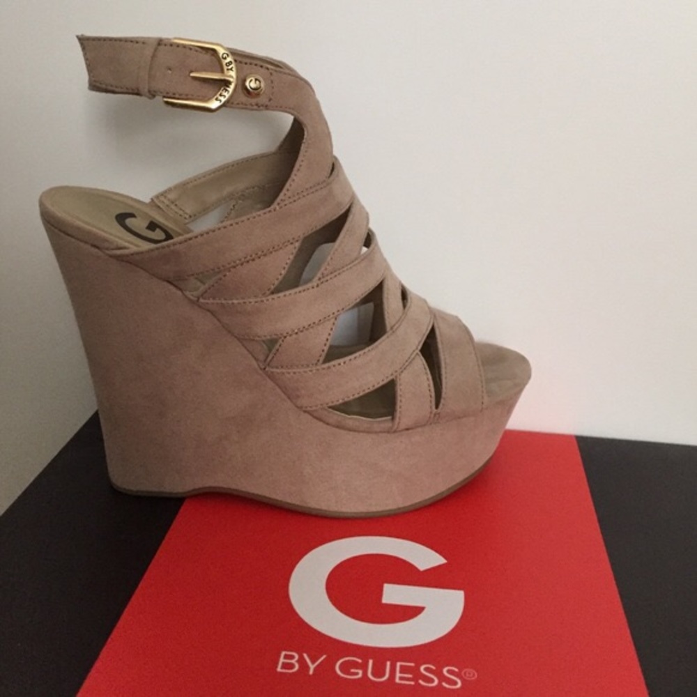 Guess wedge heels
